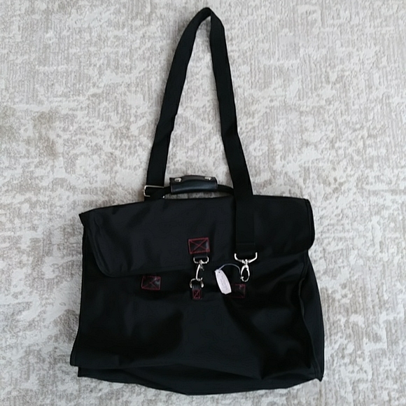 Victoria's Secret Expandable Weekender Overnight Getaway Bag FLAW - Picture 2 of 16